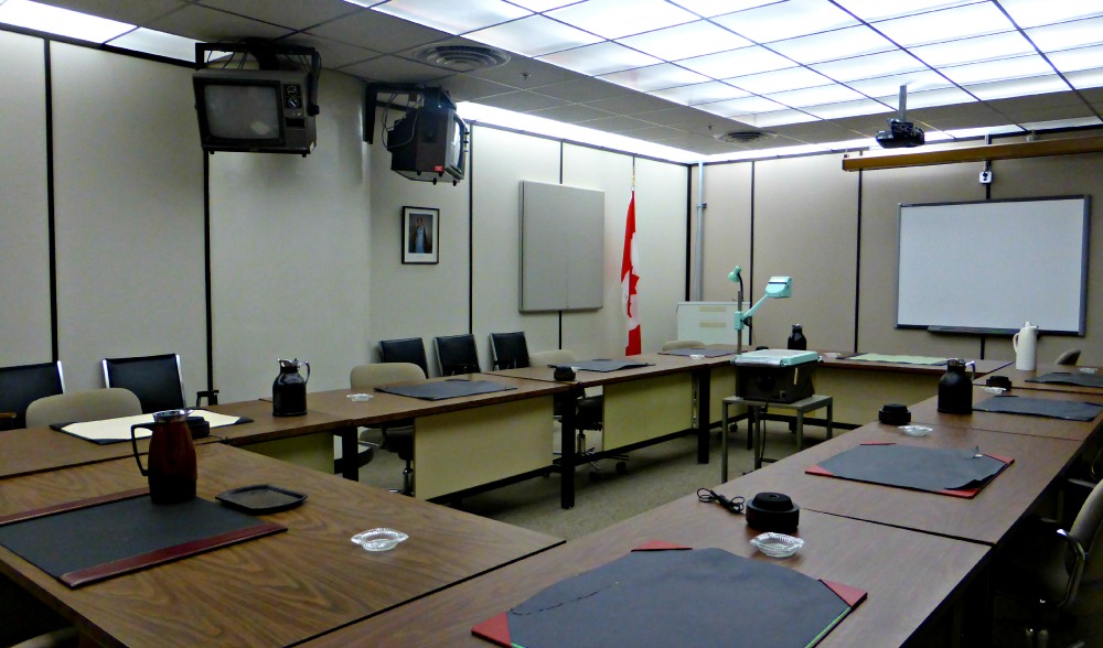 Diefenbunker War Cabinet Room