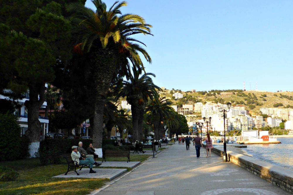 An Evening Stroll Around Saranda, Albania