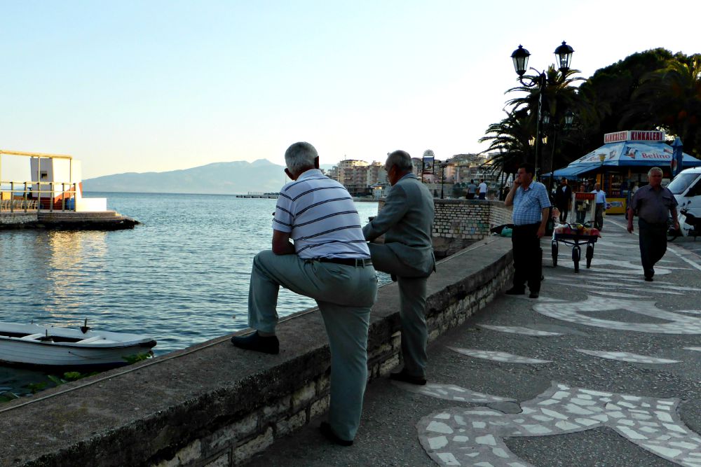 An Evening Stroll Around Saranda, Albania