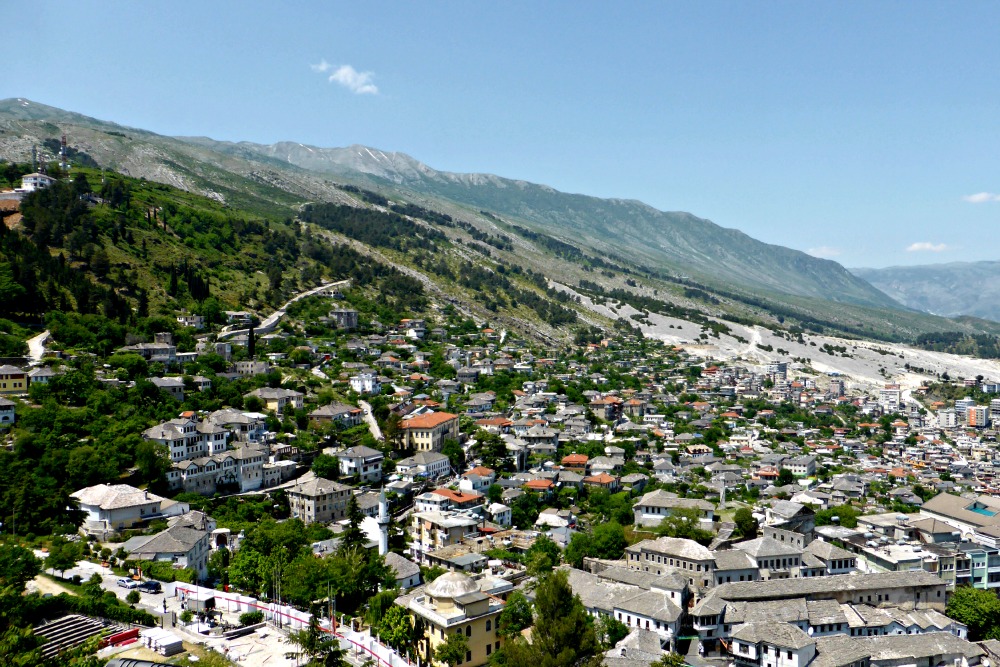 Exploring the UNESCO World Heritage town of Gjirokastra, Albania