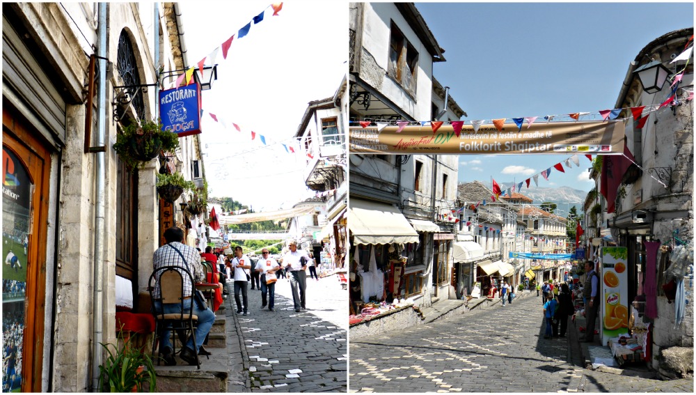 Exploring the UNESCO World Heritage town of Gjirokastra, Albania