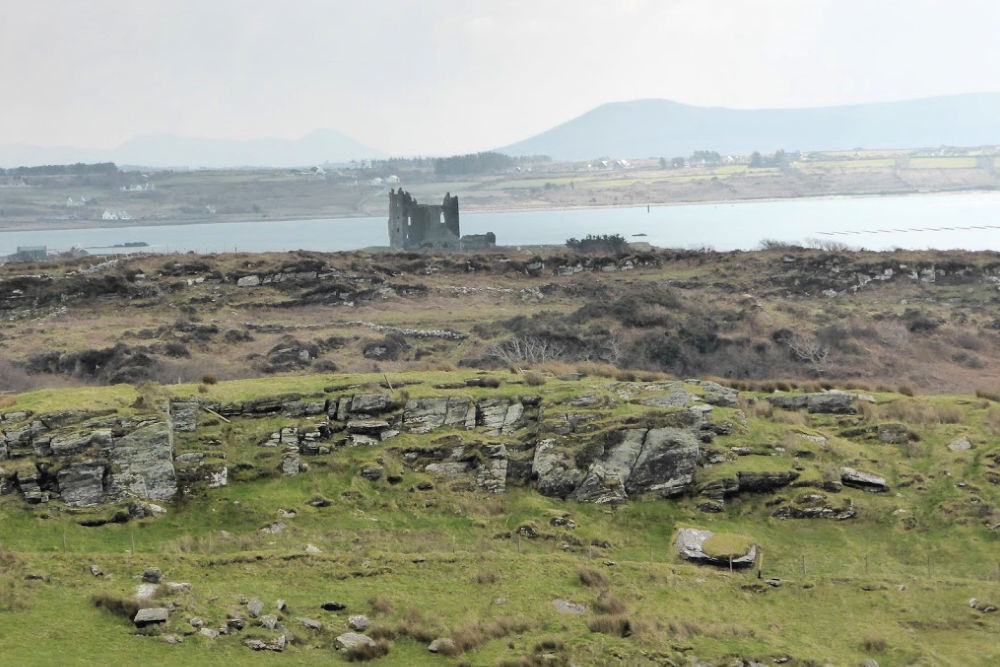 Ballycarbery Castle in Ireland