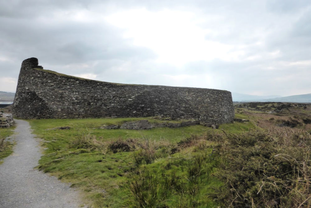 Cahergal Stone Fort in Ireland