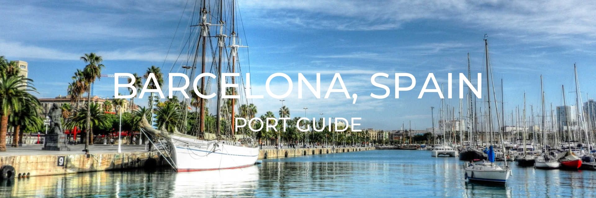 barcelona cruise port area