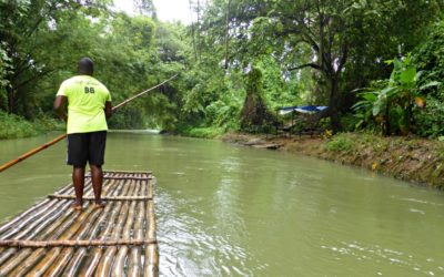 Cruise Excursion Review Falmouth: Martha Brae Bamboo Rafting