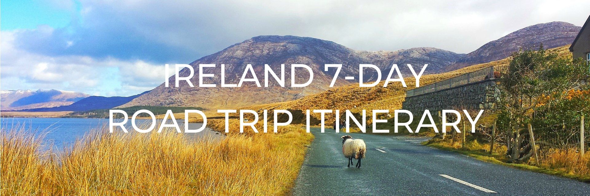 Ireland Road Trip Itinerary Desktop Header Image