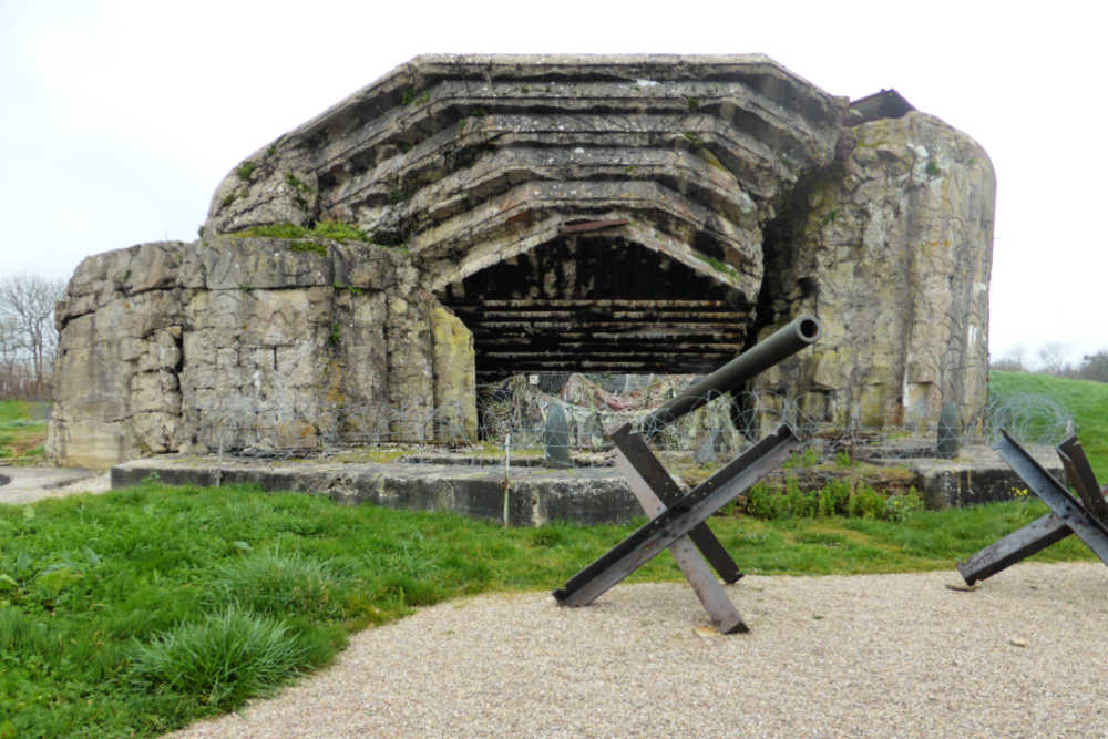 Normandy Batteries Crisbecq Battery