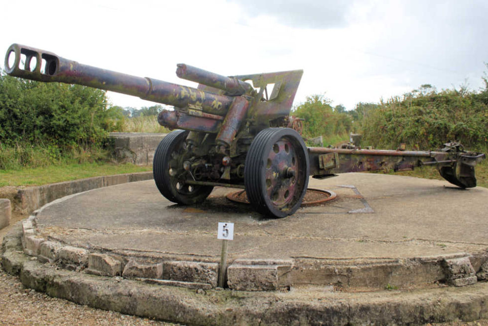 World War II Batteries in Normandy One Trip at a Time