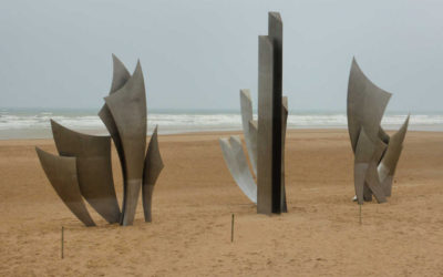 World War II D-Day Beaches in Normandy