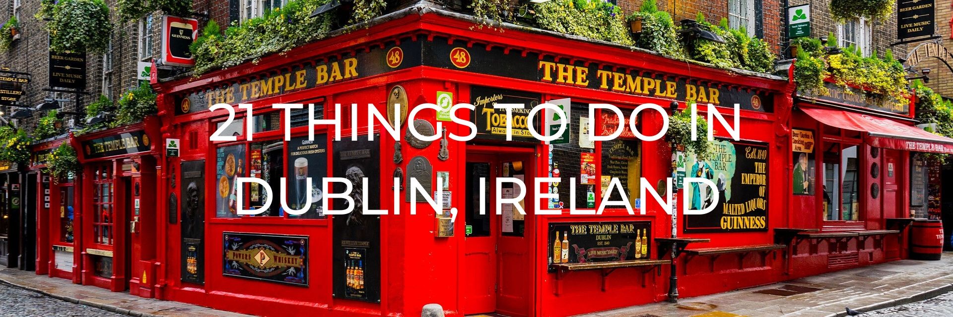 Things to Do in Dublin Desktop Header