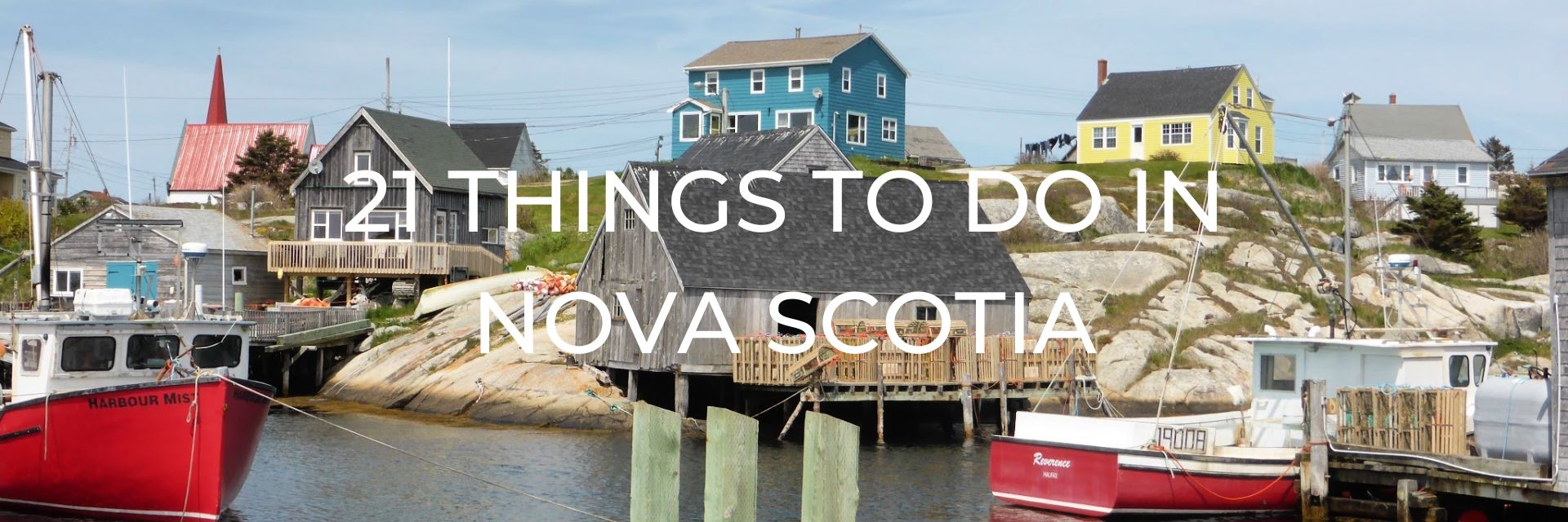 Things to Do in Nova Scotia Desktop Header Image