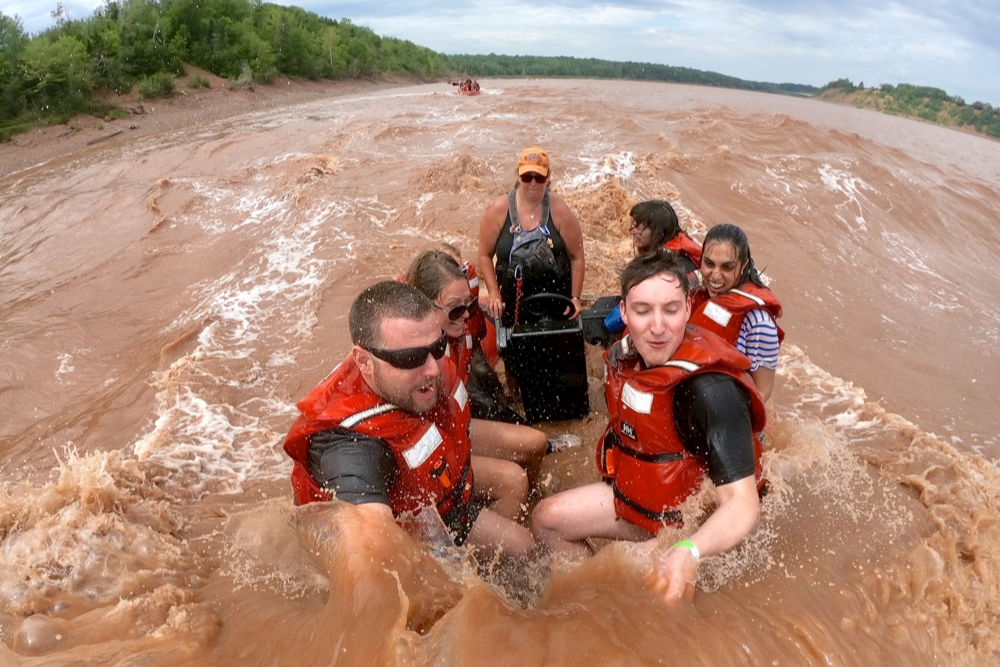 Things to Do in Nova Scotia - Tidal Bore Rafting (Goats on the Road) Things to Do in Nova Scotia - Tidal Bore Rafting (Goats on the Road)