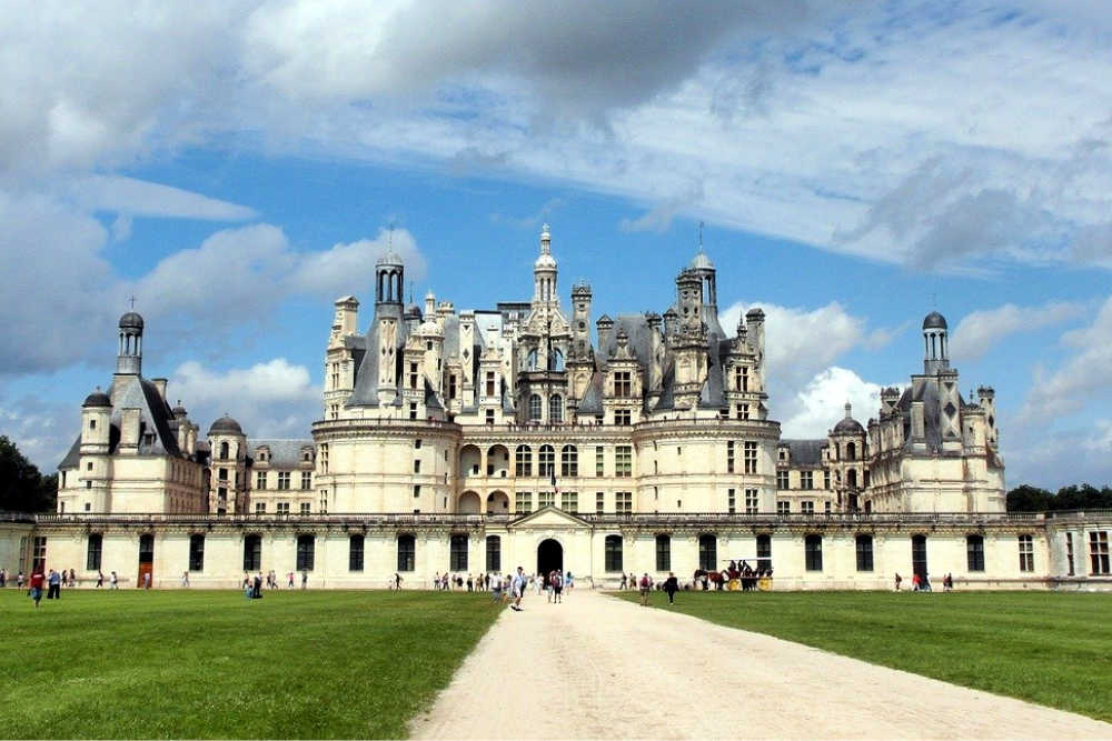 Castles in France Chateau de Chambord (Pop Curia)