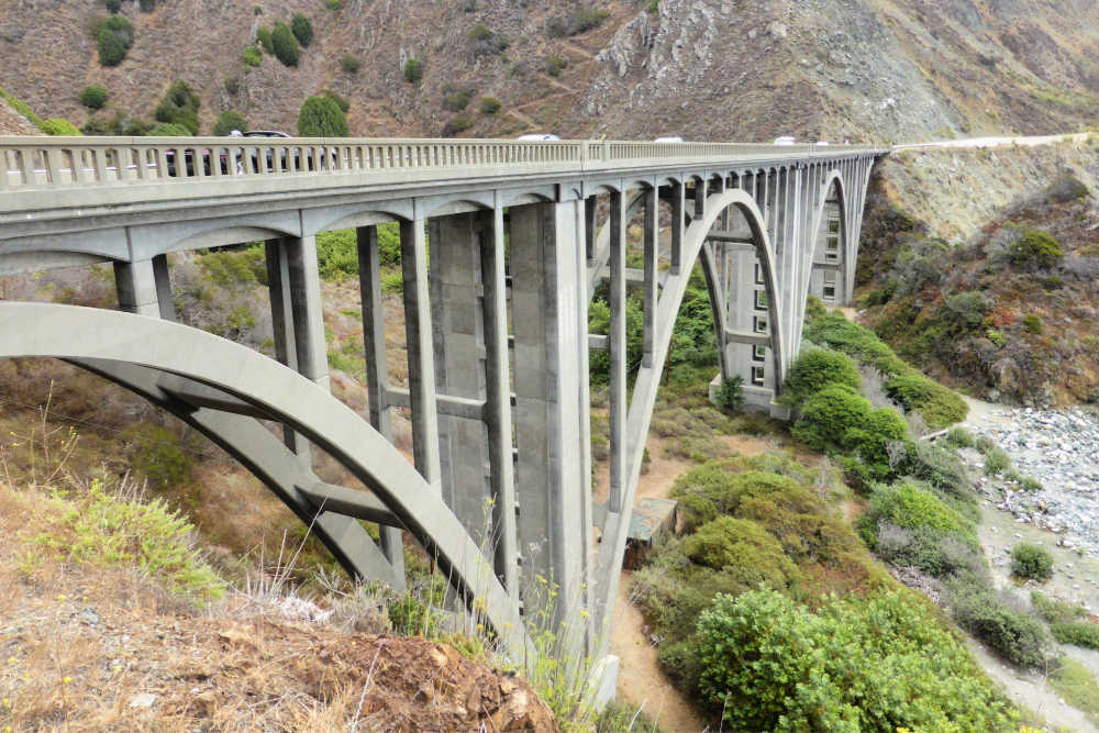 Pacific Coast Highway Itinerary Big Creek Bridge