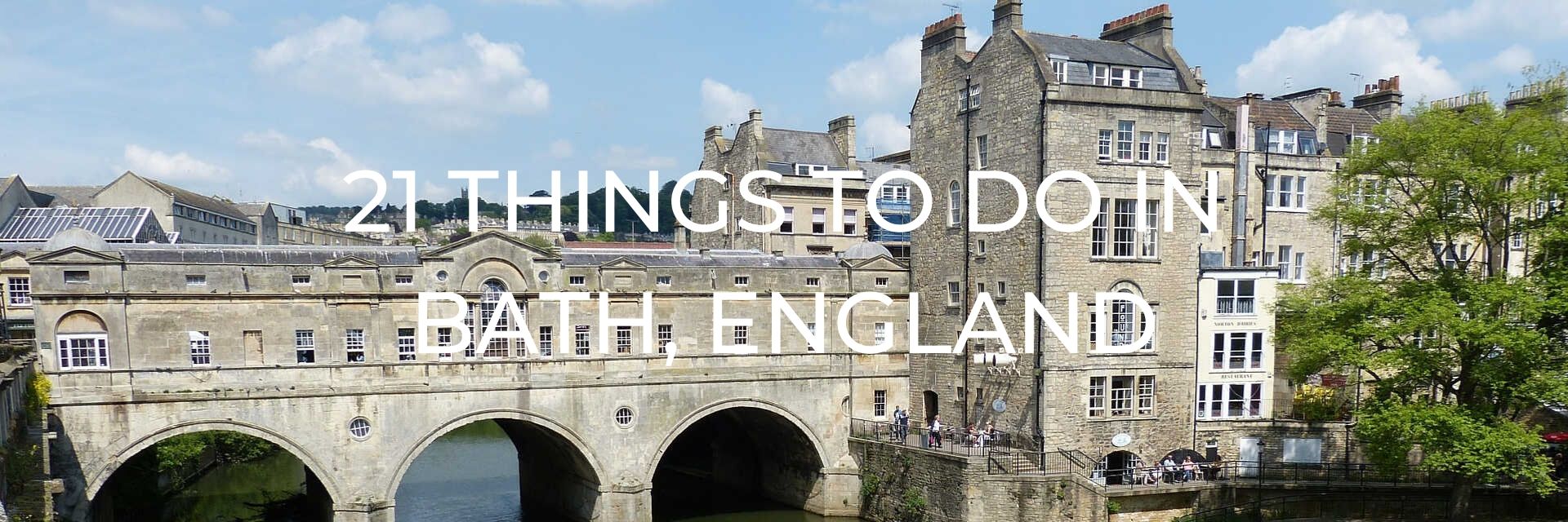 Things to Do in Bath Desktop Header