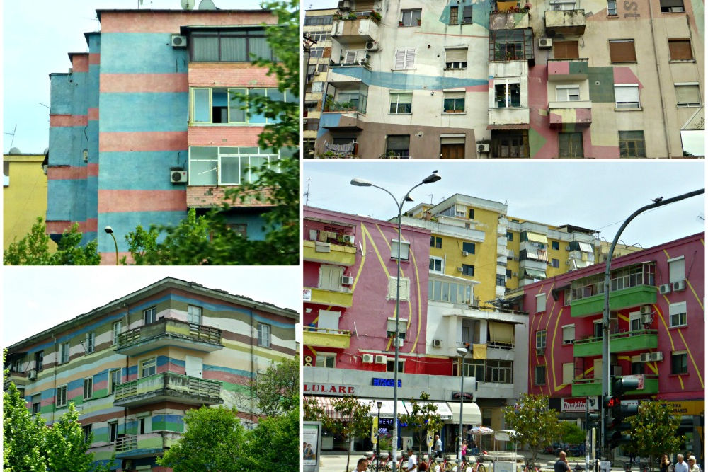 Things to Do in Tirana - Colourful Apartment Blocks
