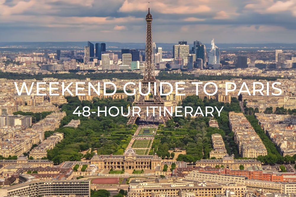 Weekend Guide to Paris 48 Hour Itinerary Mobile Header