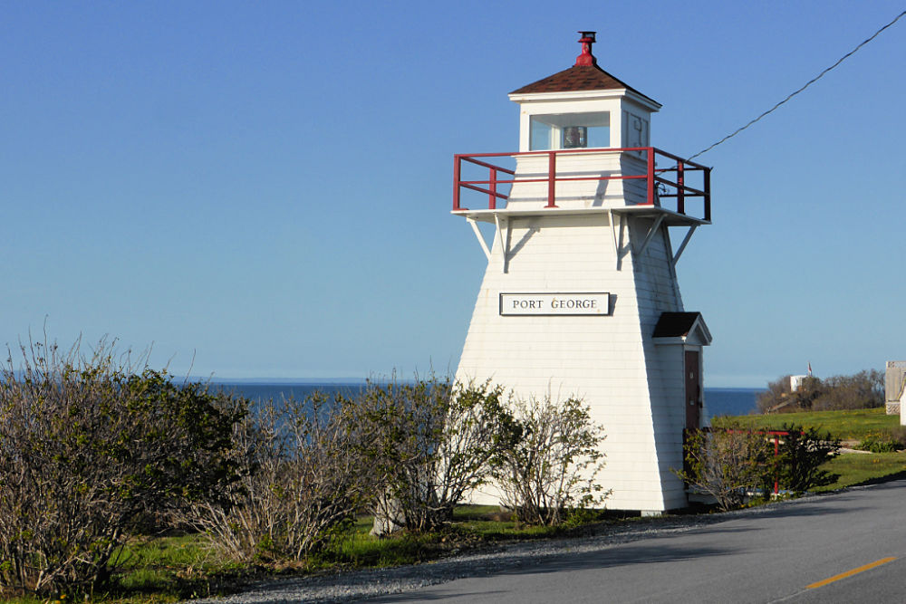 Lighthouses to Visit in Bay of Fundy and Annapolis Valley Region - Port George Lighthouse