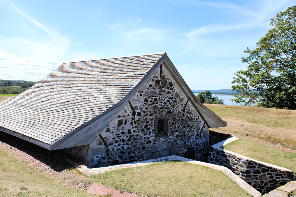 Weekend in Annapolis Royal, NS - Gunpowder Magazine at Fort Anne