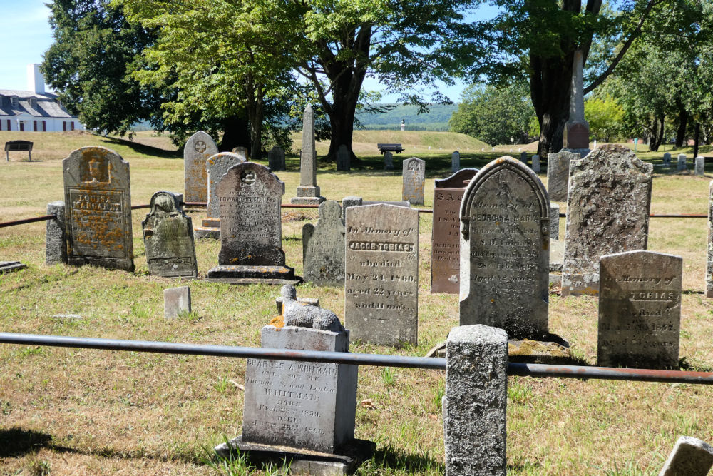 Weekend in Annapolis Royal, NS - The Garrison Cemetery