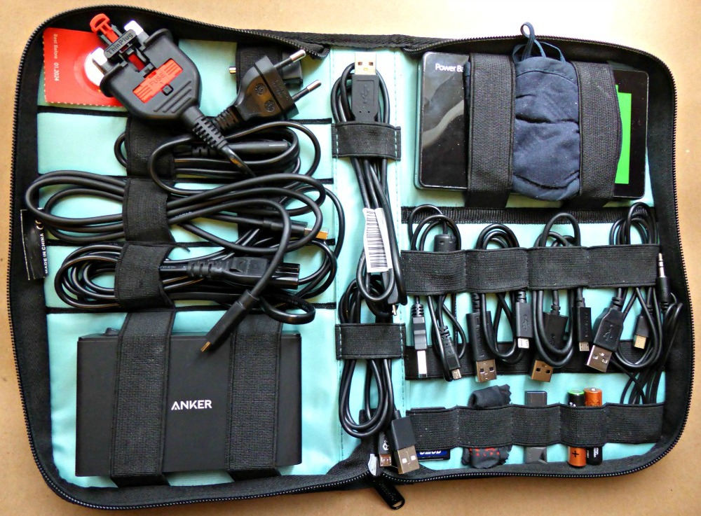 What's in Our Electronics Travel Kit