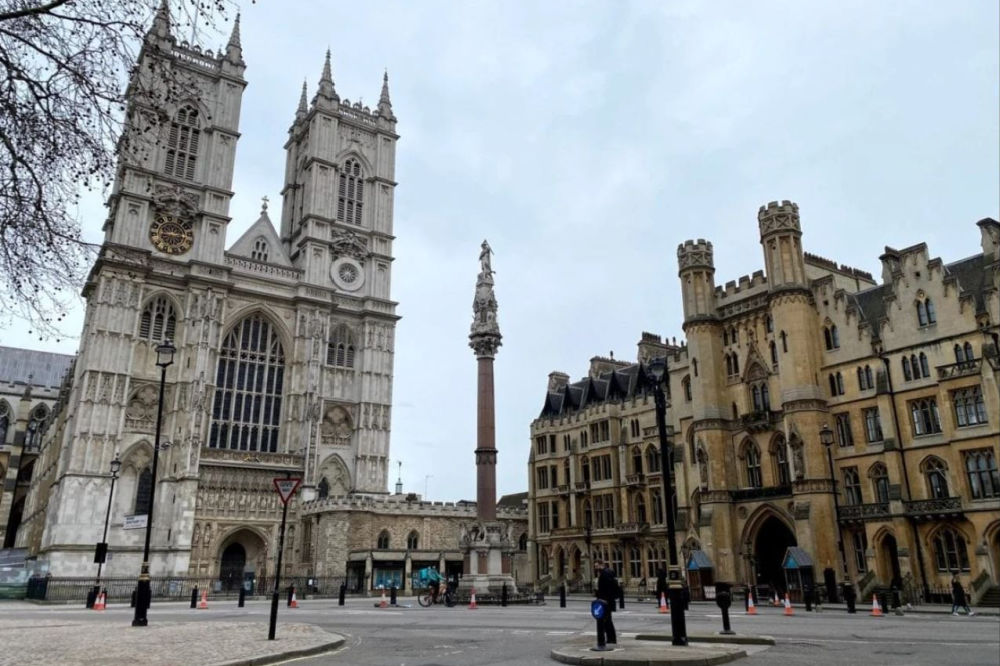 UNESCO World Heritage Sites in England - Palace of Westminster and Westminster Abbey (Many More Maps)