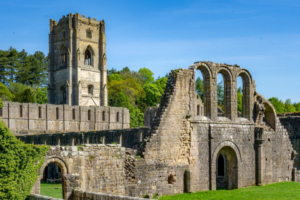 UNESCO World Heritage Sites in England - Studley Royal Park Fountains Abbey (Two Traveling Texans)